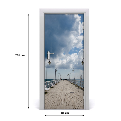 Fototapeta na dveře samolepící Molo w Orłowie