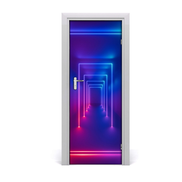 Fototapeta samolepící na dveře nebeské neoy