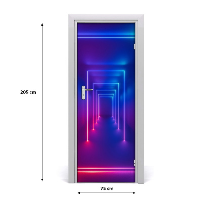 Fototapeta samolepící na dveře nebeské neoy