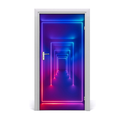Fototapeta samolepící na dveře nebeské neoy