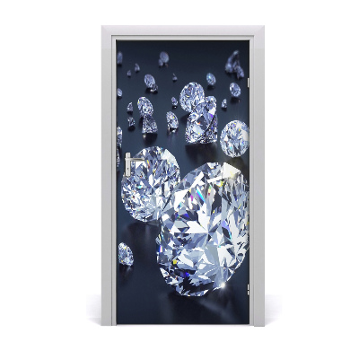 Fototapeta na dveře diamanty