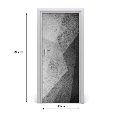 Fototapeta samolepící dveře abstraktní linie