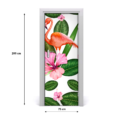 Samolepící fototapeta na dveře Flemingy