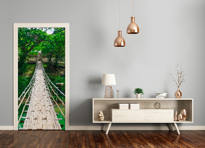 Fototapeta na dveře samolepící visací most