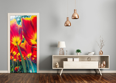 Fototapeta na dveře Tulipány