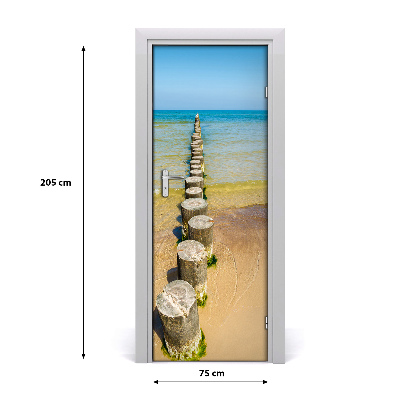 Fototapeta na dveře samolepící vlnolam