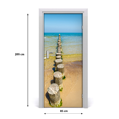 Fototapeta na dveře samolepící vlnolam