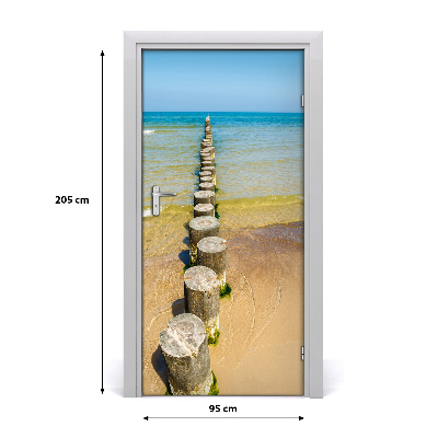 Fototapeta na dveře samolepící vlnolam