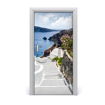 Fototapeta samolepící na dveře Santorini Řecko