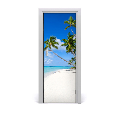 Fototapeta na dveře samolepící tropická pláž