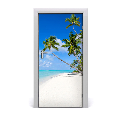 Fototapeta na dveře samolepící tropická pláž