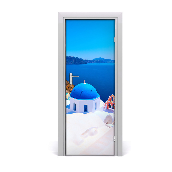 Fototapeta samolepící na dveře Santorini Řecko