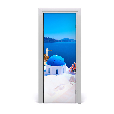 Fototapeta samolepící na dveře Santorini Řecko