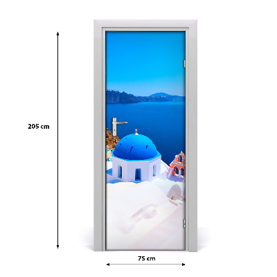 Fototapeta samolepící na dveře Santorini Řecko