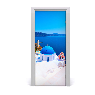 Fototapeta samolepící na dveře Santorini Řecko