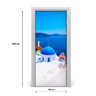 Fototapeta samolepící na dveře Santorini Řecko