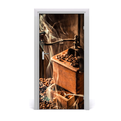 Fototapeta na dveře samolepící zrnka kávy