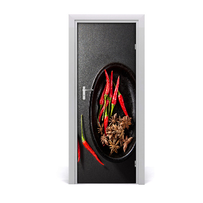 Fototapeta na dveře samolepící chilli