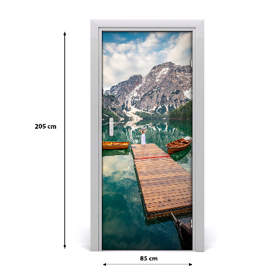 Fototapeta samolepící na dveře hory