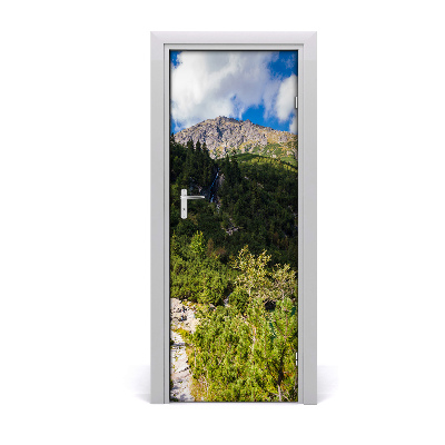 Fototapeta na dveře samolepící Mořské oko Tatry