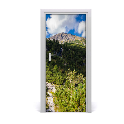 Fototapeta na dveře samolepící Mořské oko Tatry