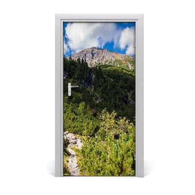Fototapeta na dveře samolepící Mořské oko Tatry