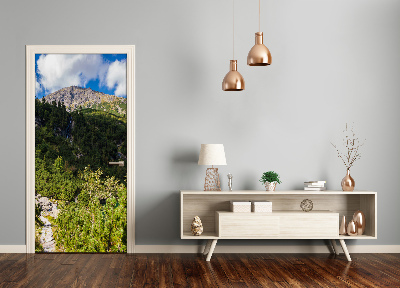 Fototapeta na dveře samolepící Mořské oko Tatry