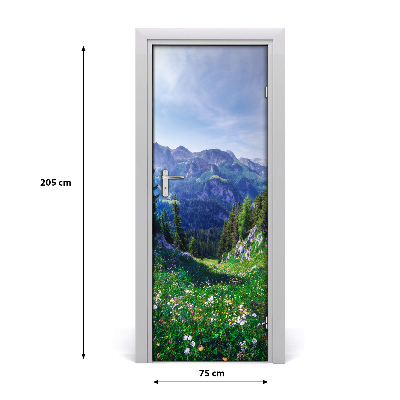 Fototapeta na dveře samolepící Alpy