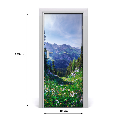Fototapeta na dveře samolepící Alpy
