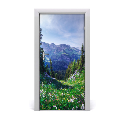 Fototapeta na dveře samolepící Alpy