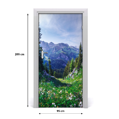 Fototapeta na dveře samolepící Alpy