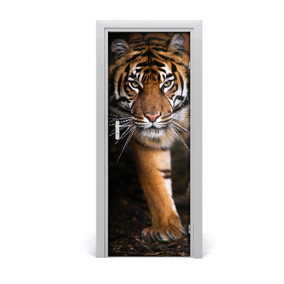 Fototapeta samolepící na dveře tygr