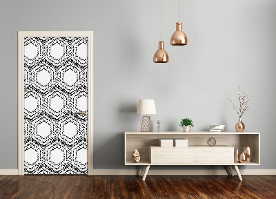 Fototapeta na dveře geometrické pozadí