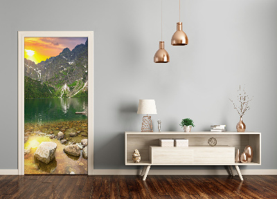 Fototapeta na dveře samolepící Mořské oko Tatry