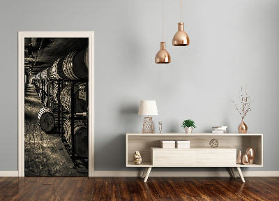 Fototapeta samolepící na dveře Beczki Burbon