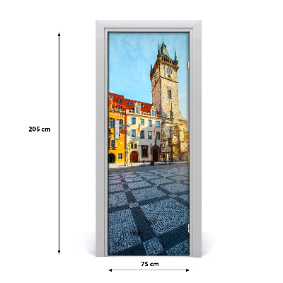 Fototapeta samolepící na dveře Praha