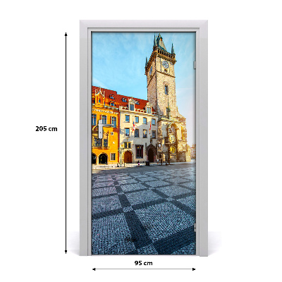 Fototapeta samolepící na dveře Praha