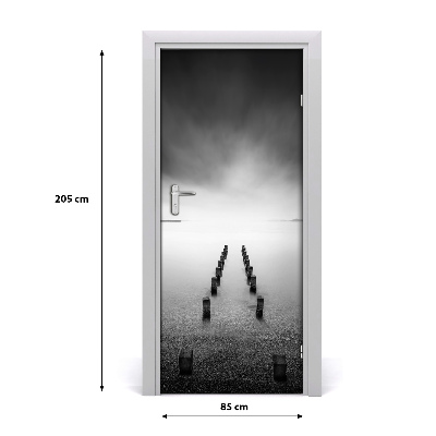 Fototapeta samolepící na dveře voda jezero