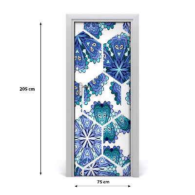 Fototapeta na dveře mandala