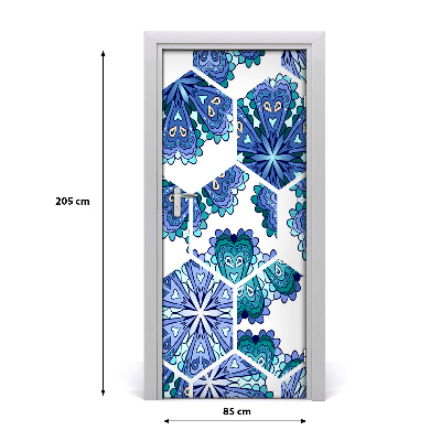 Fototapeta na dveře mandala