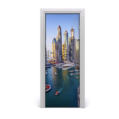 Fototapeta samolepící na dveře Dubaj záliv