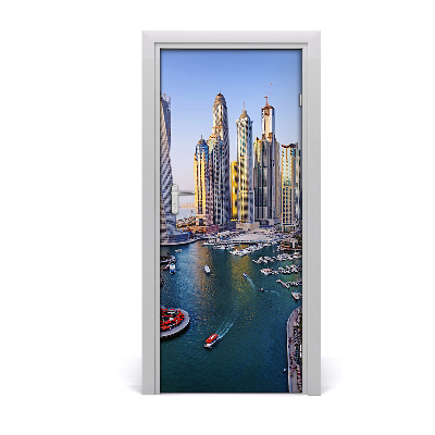 Fototapeta samolepící na dveře Dubaj záliv