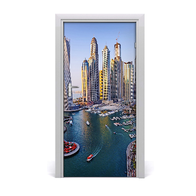 Fototapeta samolepící na dveře Dubaj záliv