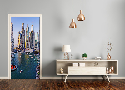 Fototapeta samolepící na dveře Dubaj záliv