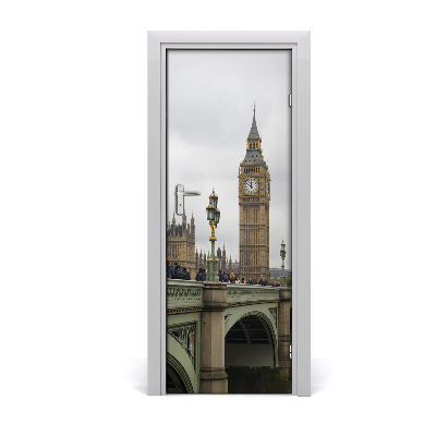 Fototapeta samolepící na dveře Big Ben Londýn