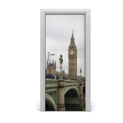 Fototapeta samolepící na dveře Big Ben Londýn