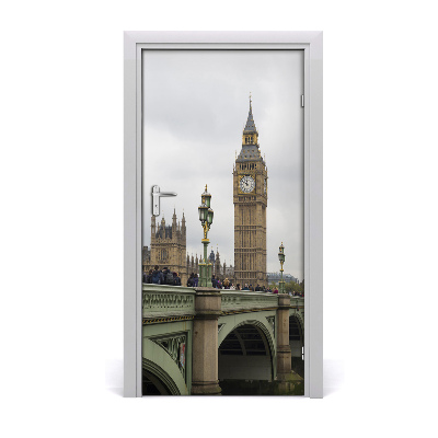 Fototapeta samolepící na dveře Big Ben Londýn