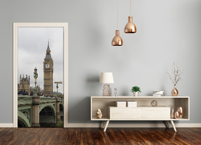 Fototapeta samolepící na dveře Big Ben Londýn