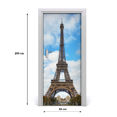Fototapeta samolepící na dveře Eiffelova věž