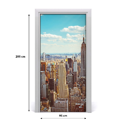 Fototapeta samolepící dveře New York